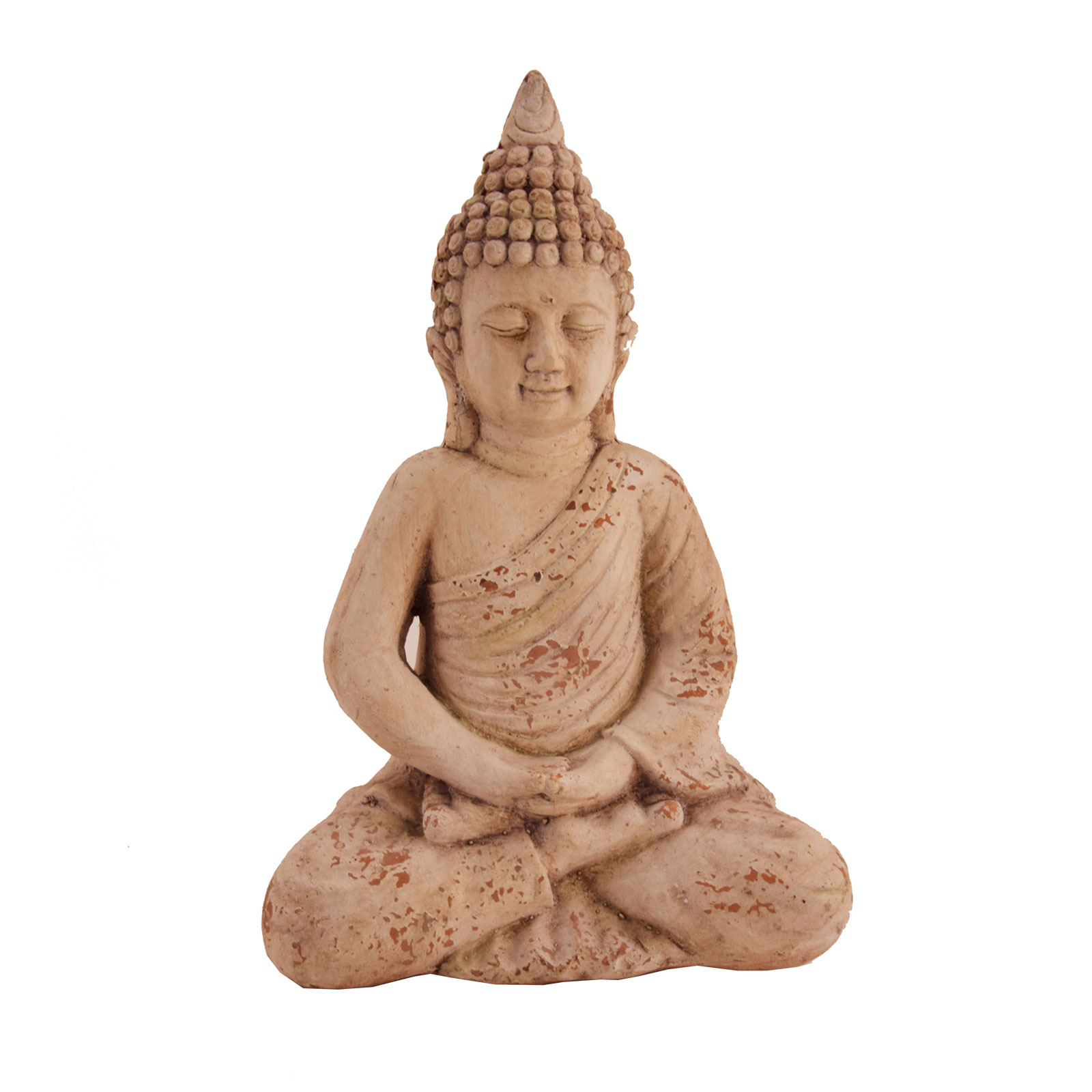 Dekofigur Buddha - beige - 44 cm