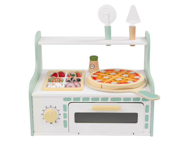 Houten ijswagen of pizza-oven