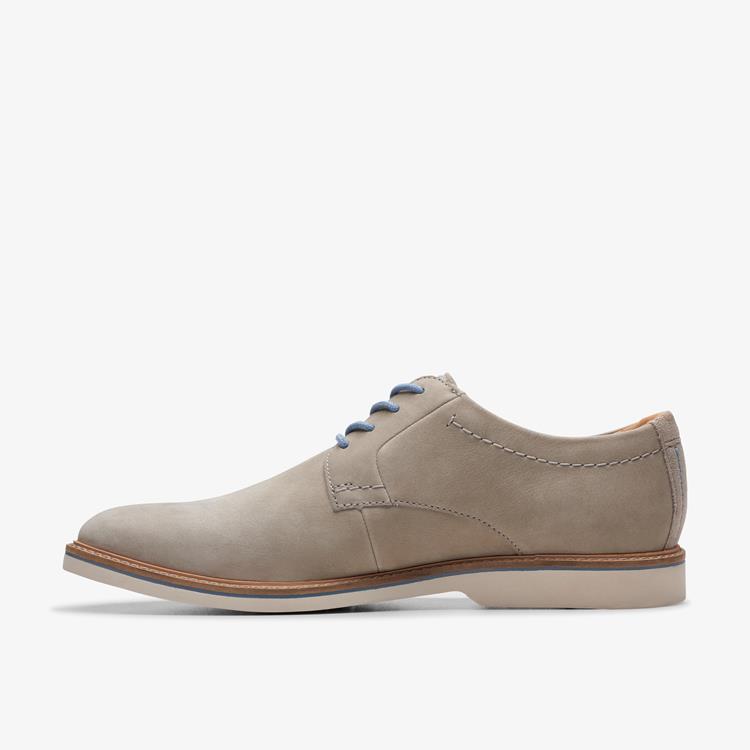 Clarks ATTICUS LTLACE grey nubuck