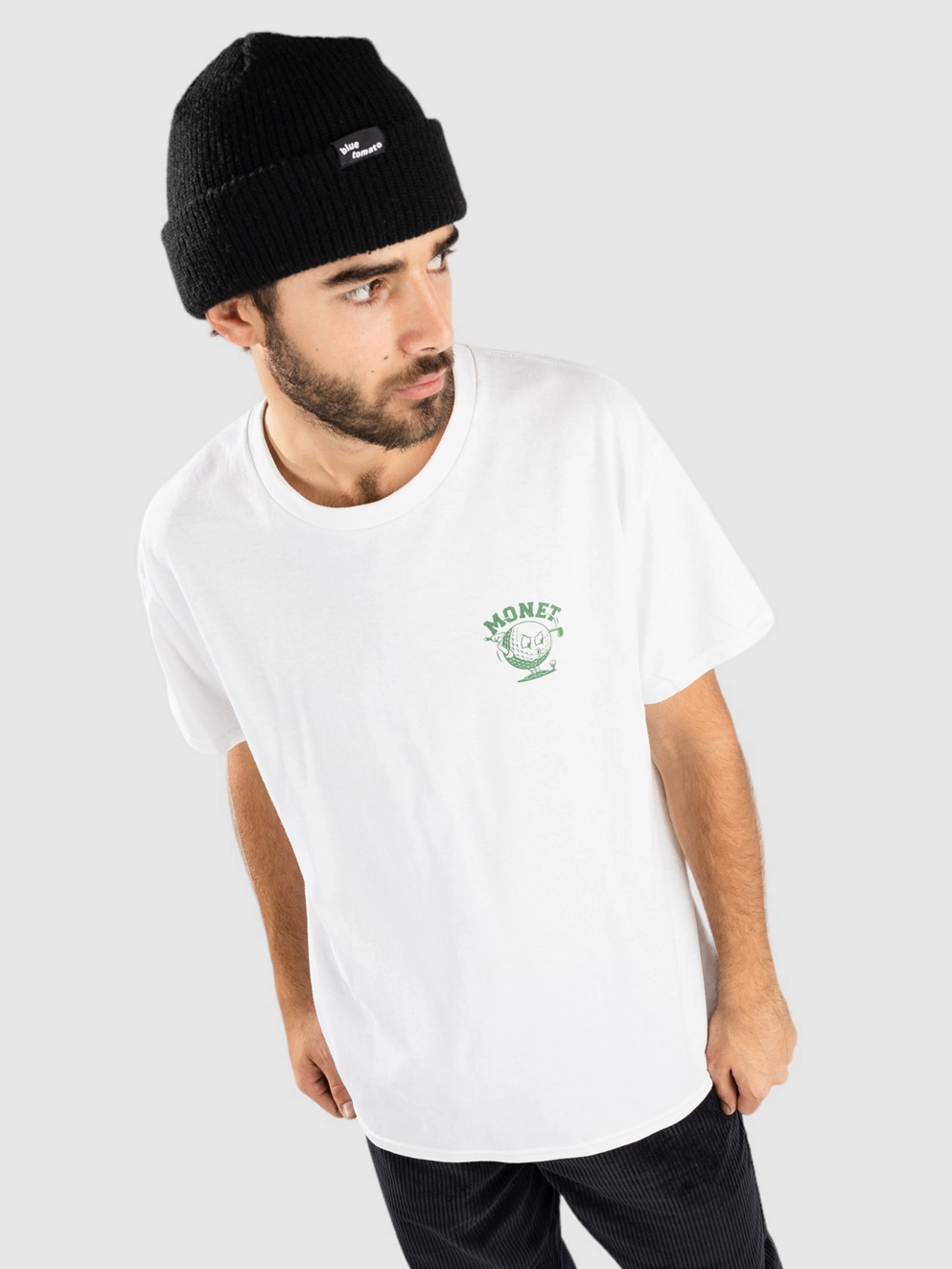 Monet Skateboards Big Swing T-Shirt white
