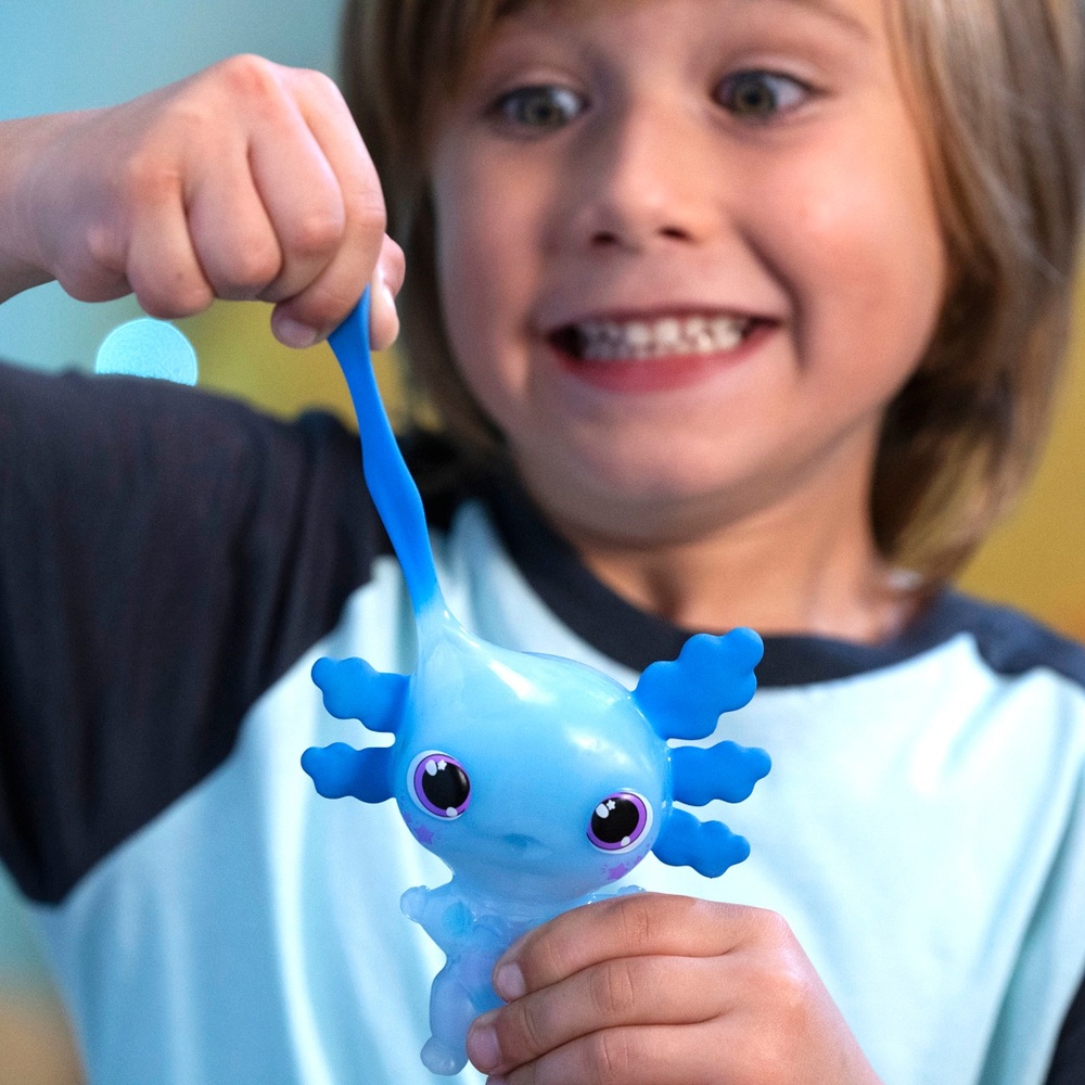 Animagic Let's Glo Blue Axolotl