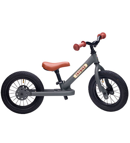 TryBike Laufrad - Steel - Grau