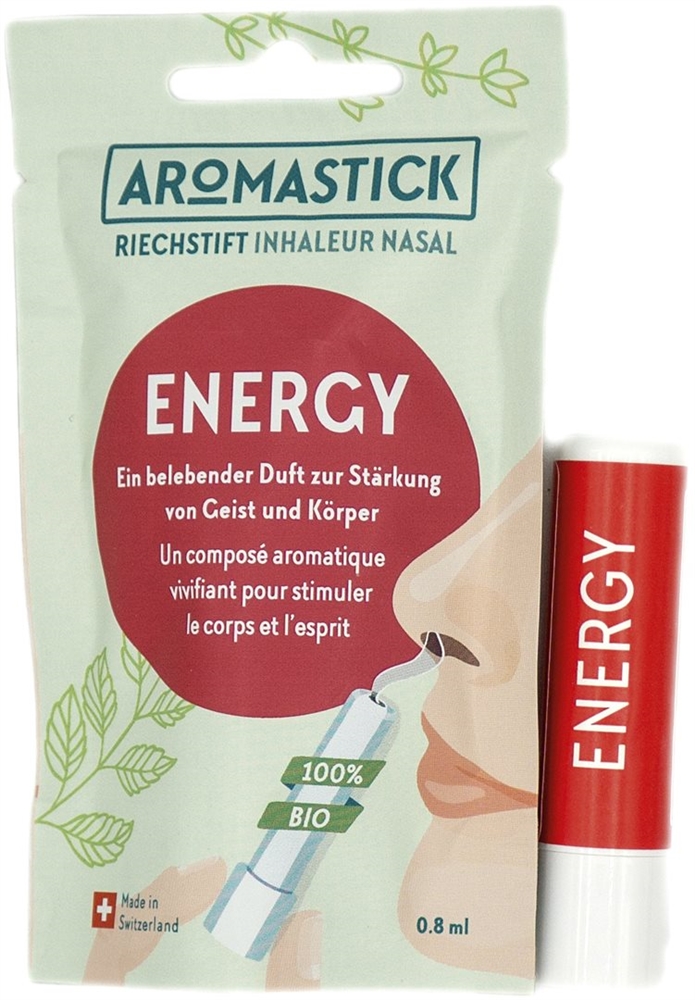 AROMASTICK Riechstift 100% Bio Energy Btl 1 Stk