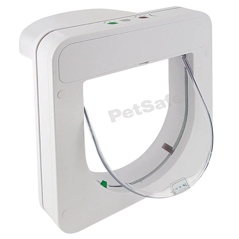 Petporte Smartflap Microchip Kattenluik Wit