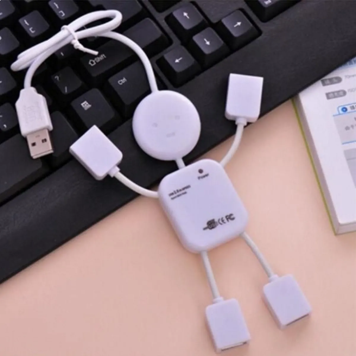 Totalcadeau Hub 4 Ports USB 