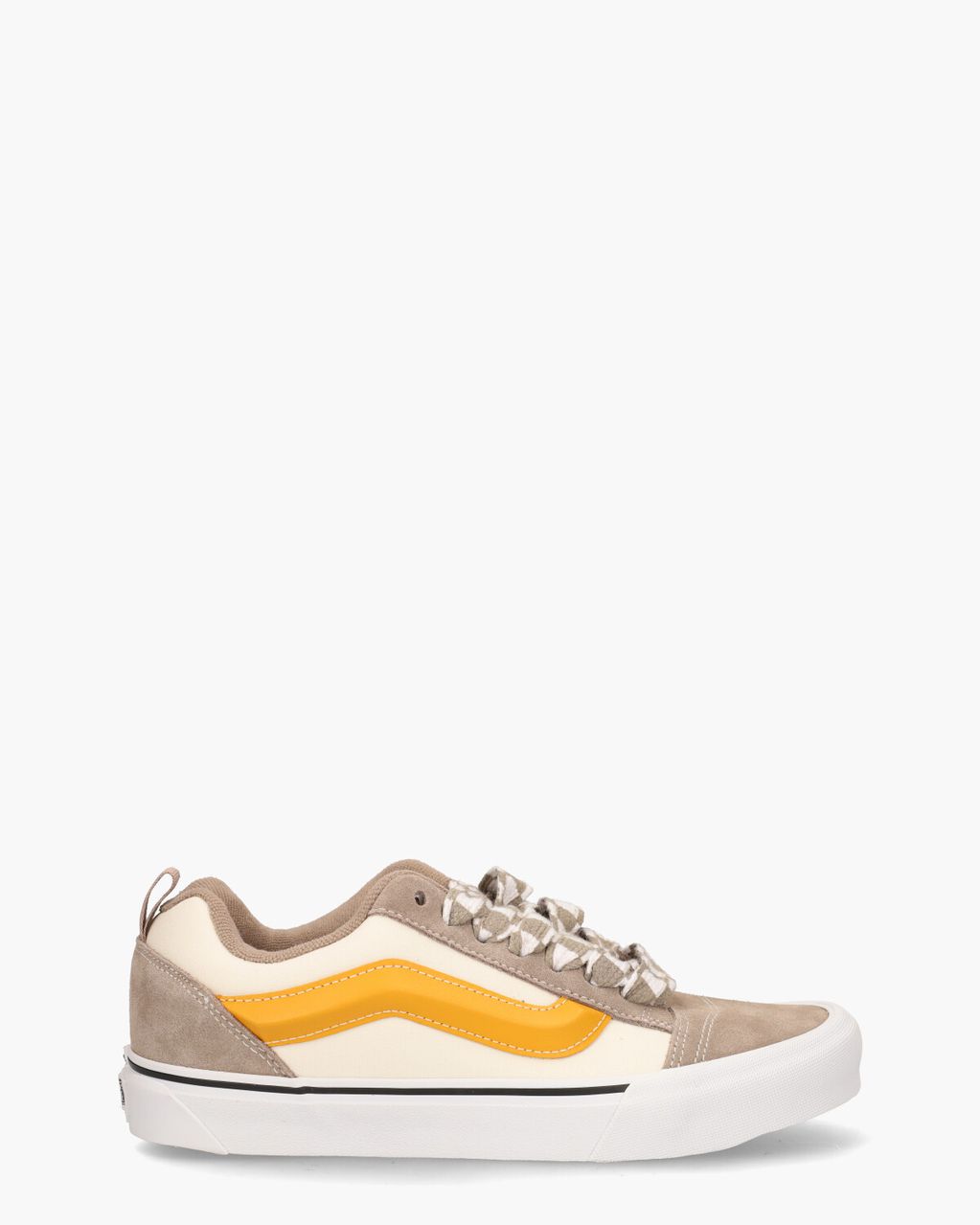 Vans Knu Skool Off-White/Taupe Herensneakers