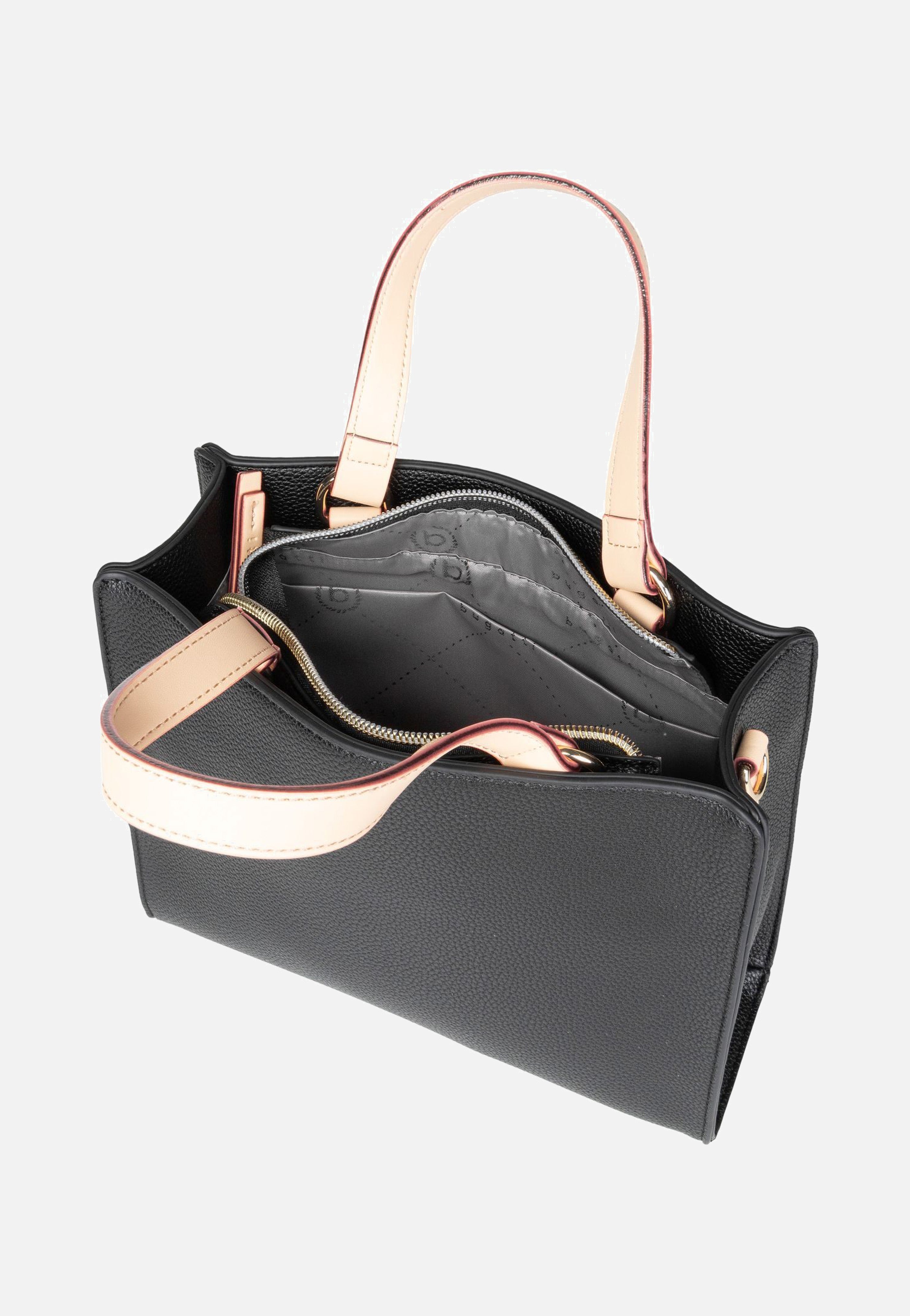 Ella Mini 6643 Schwarz - Henkeltasche