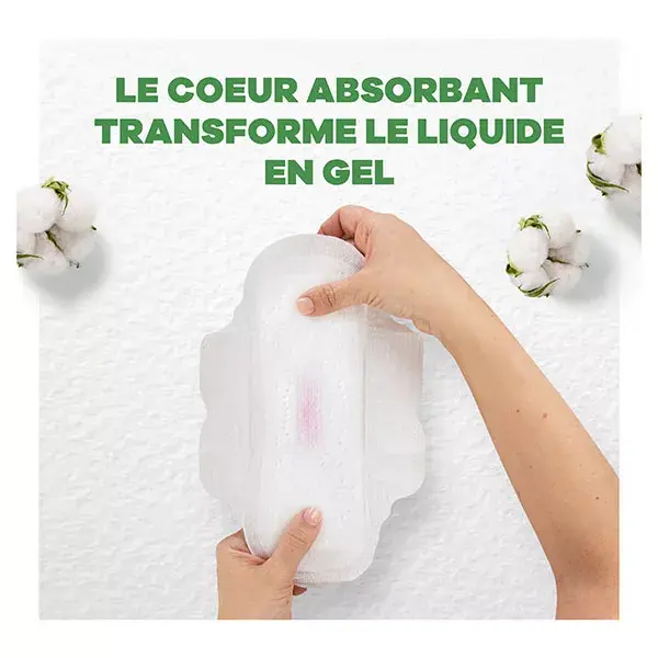 Absorventes Always Cotton Protection Long com Abas, Pacote com 9 unidades
