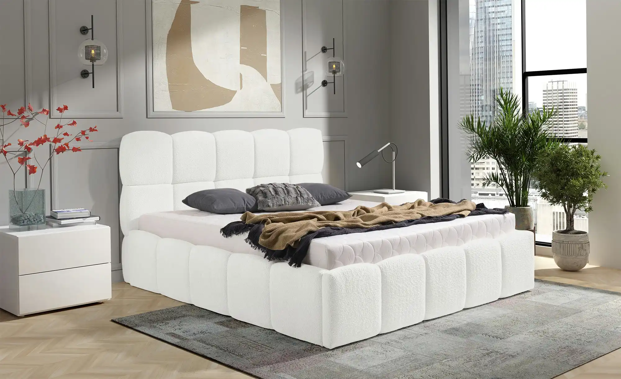 Polsterbett Cube Plus