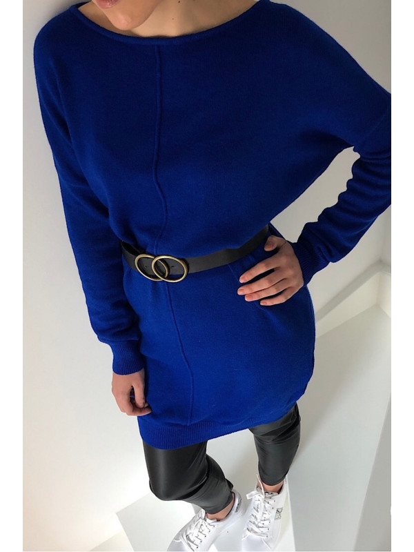 Robe Pull Bleue 'Kuala Lumpur'