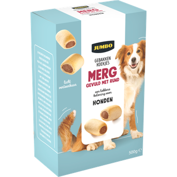 Jumbo Hondenkoekjes met Merg 500g