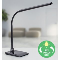 Lampe de bureau à LED pirro, avec socle