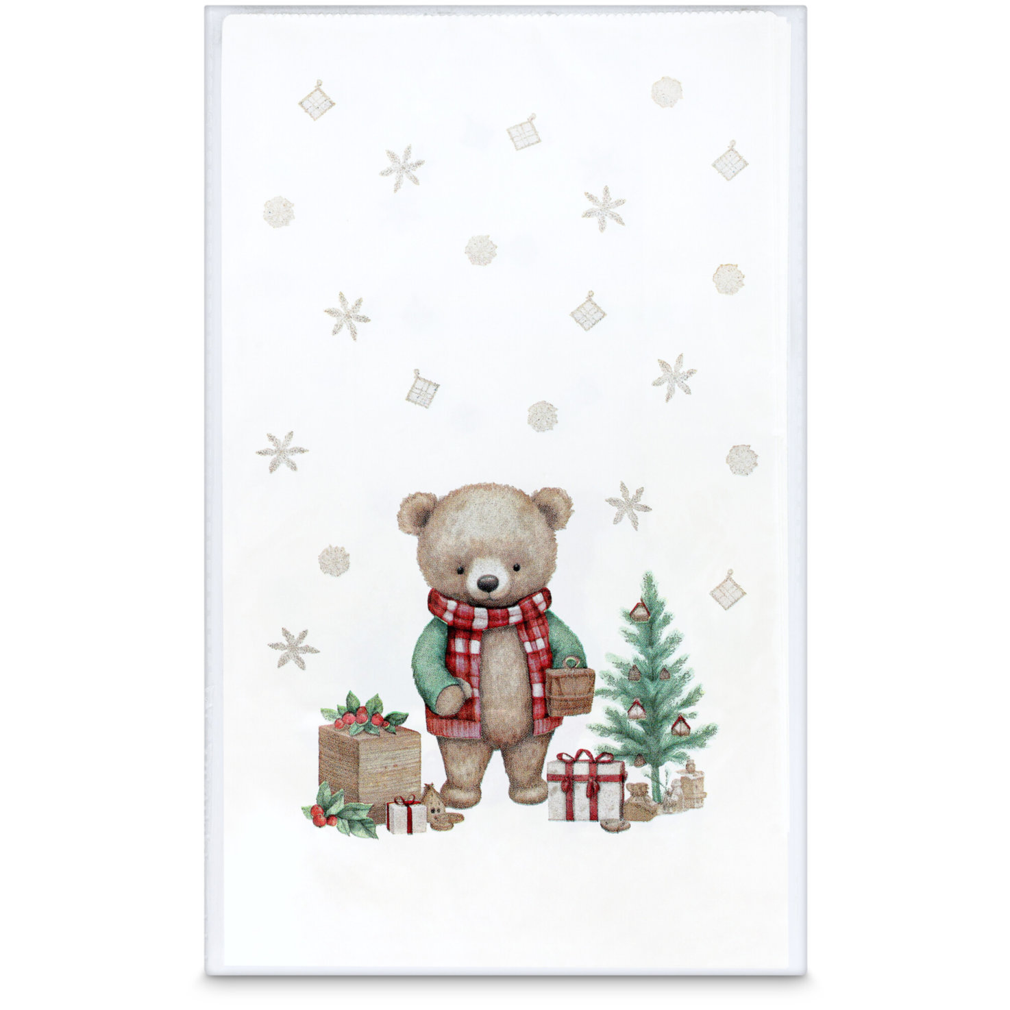 Beutelset Bär aus Papier