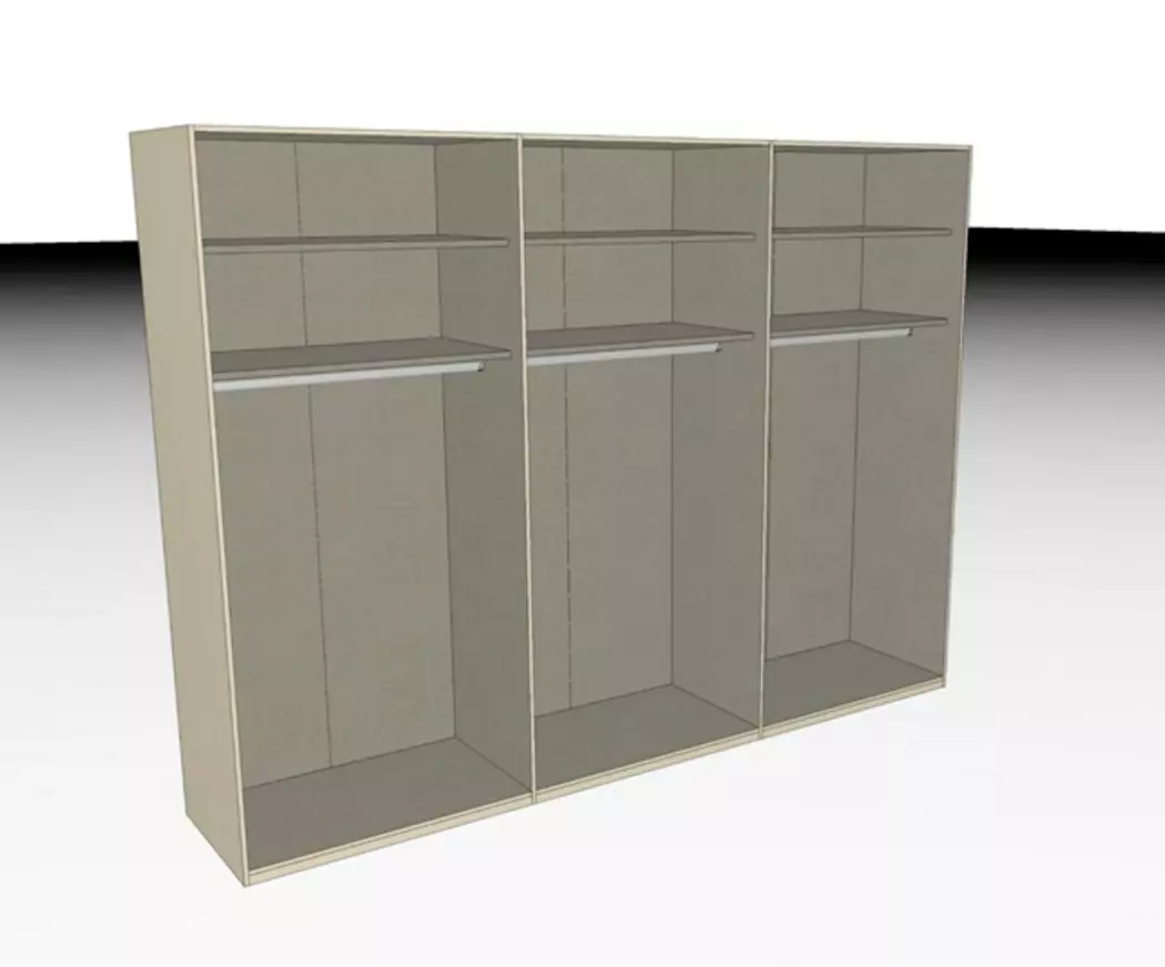 Schwebetürenschrank Scale 301 x 223 cm