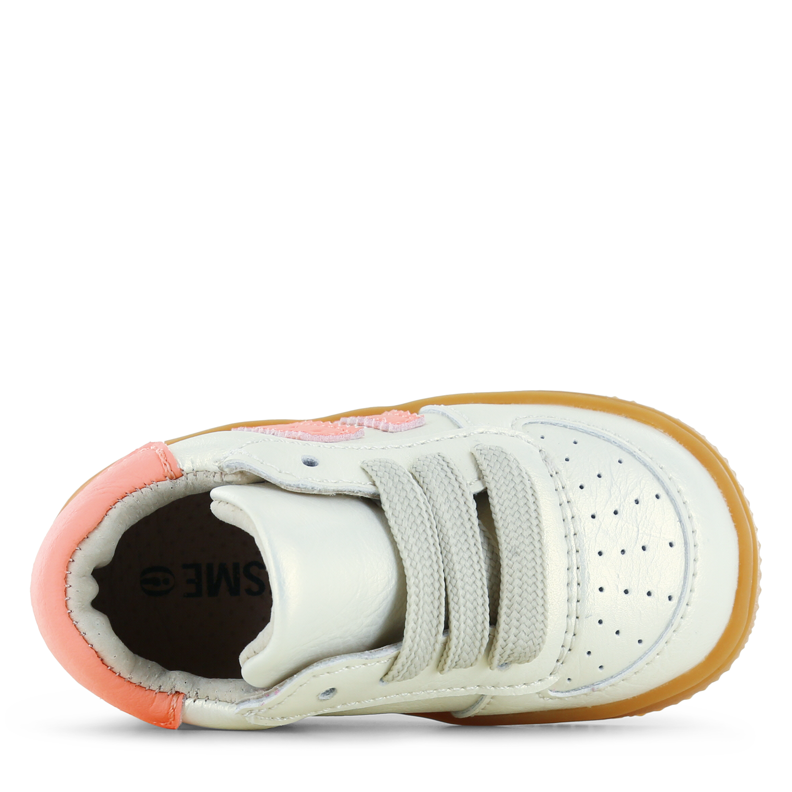 Shoesme goud sneakertje Metallic, Microfiber leer | Meisjes schoenen