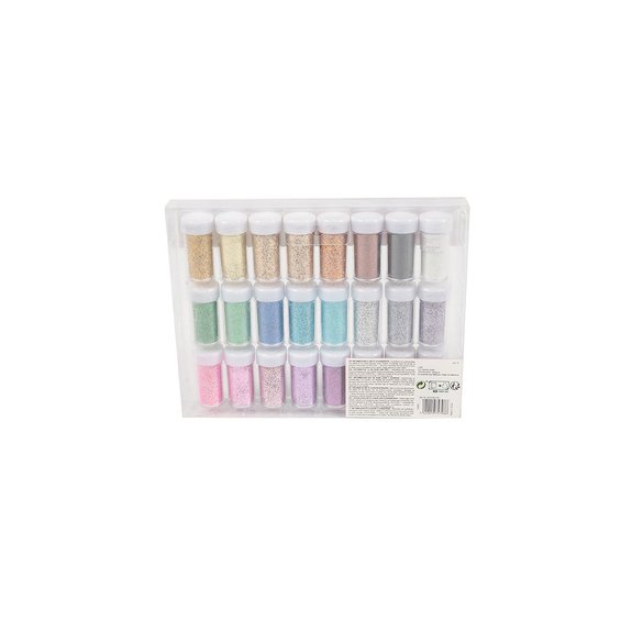 Coffret de 24 pots de paillettes