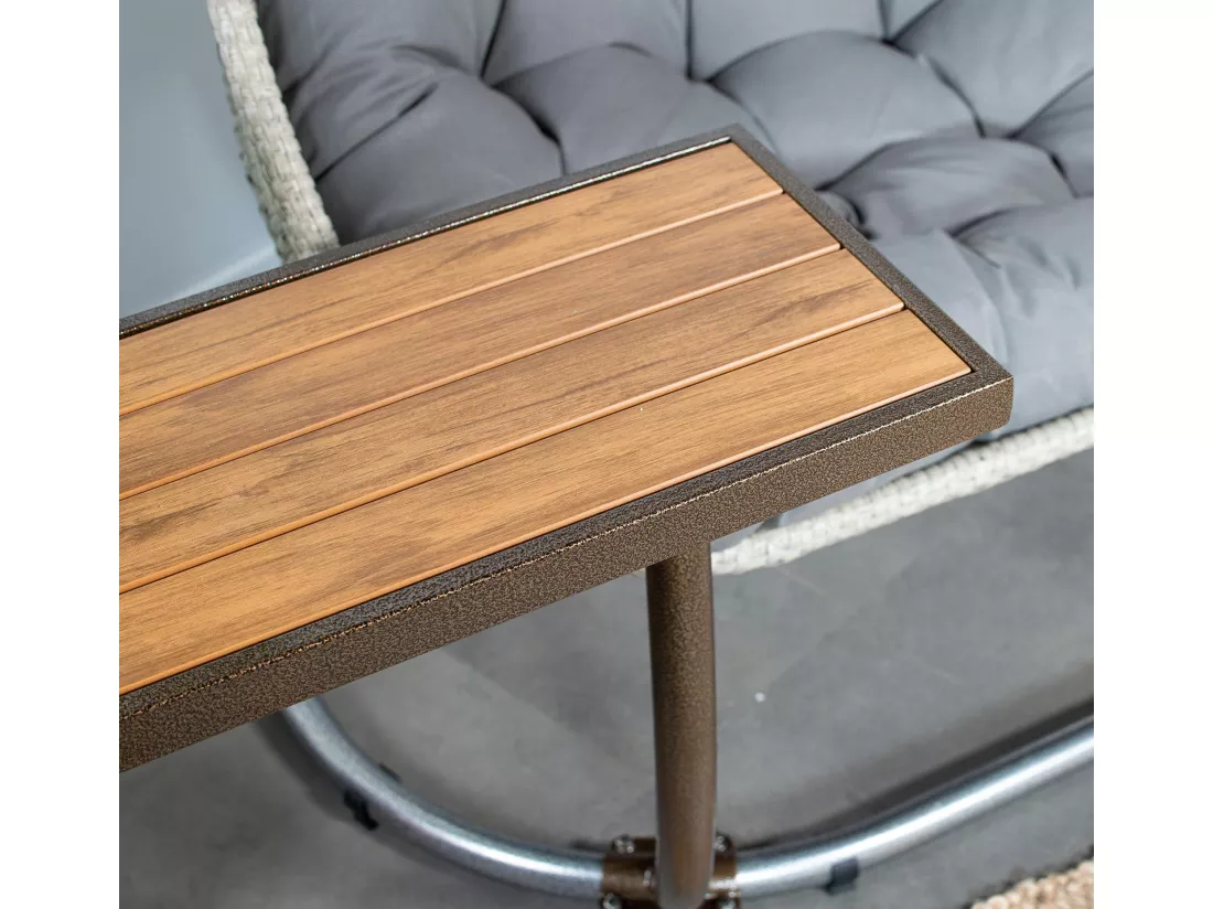 Table d'appoint pour fauteuil suspendu naturel SOUTH BEACH