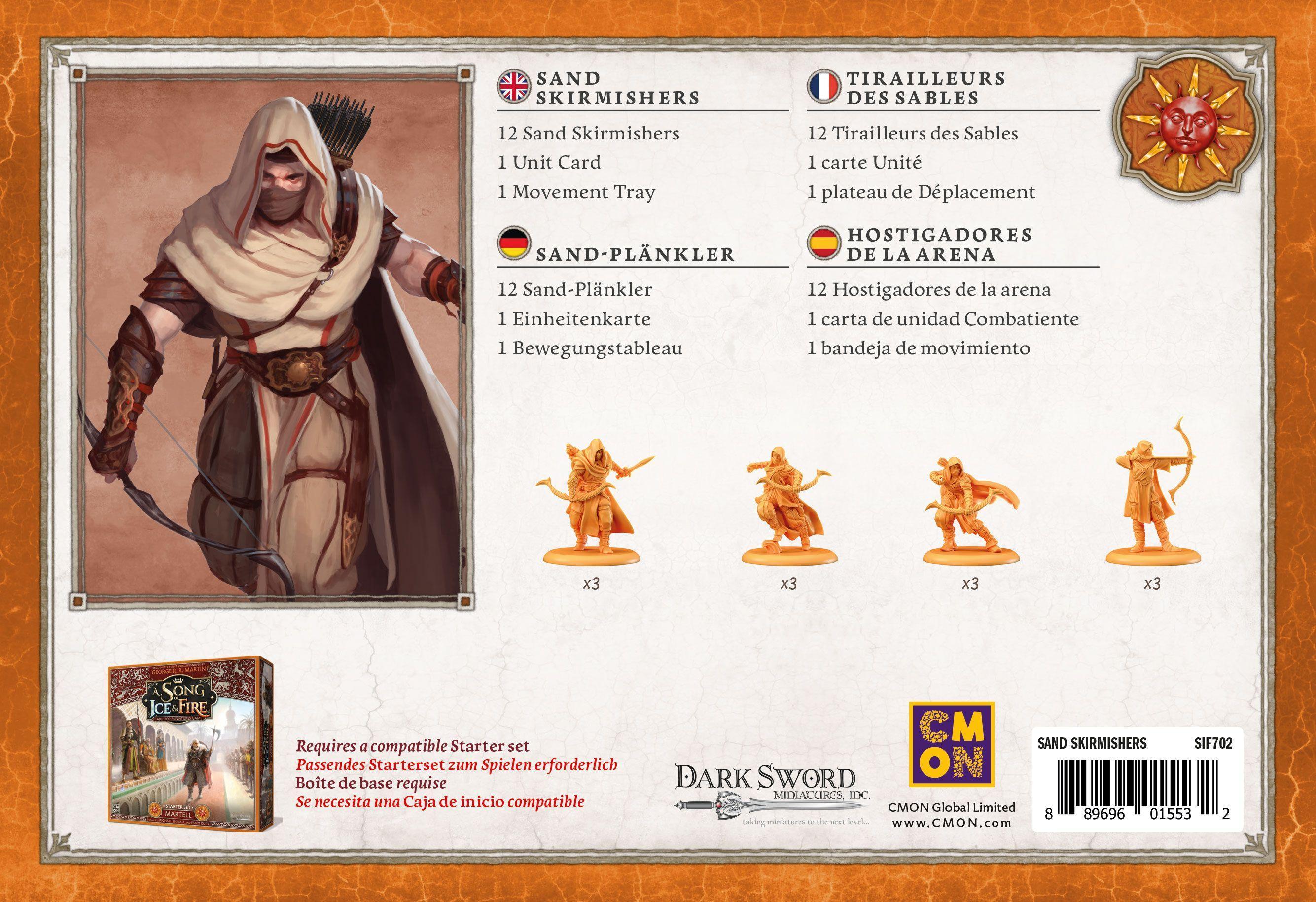 A Song of Ice & Fire  Sand Skirmishers (Sand-Plänkler)