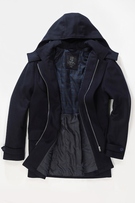 Dufflecoat, wasserabweisend, Knebel Knöpfe, bis 8 XL
