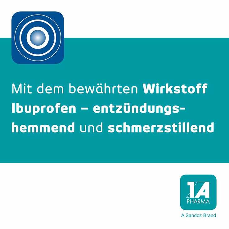 Ibu 400 akut – 1 A Pharma® Filmtabletten, 10 St