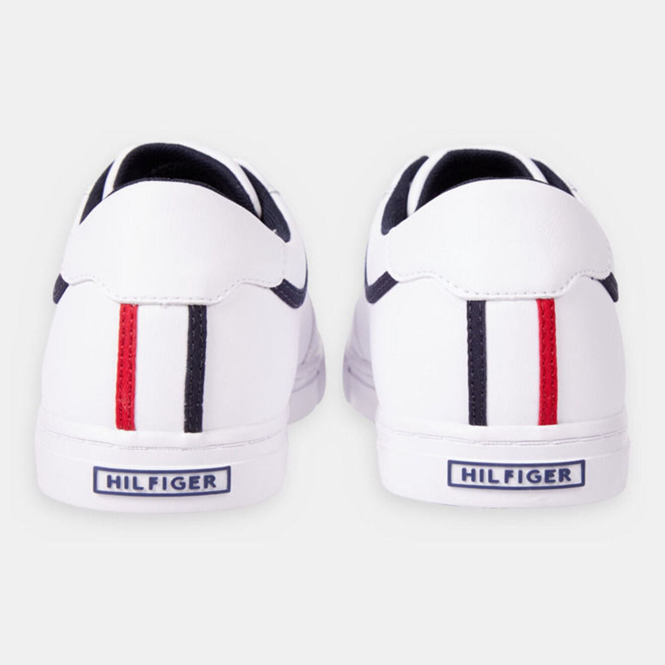 Tommy Hilfiger Baskets en Cuir Iconic Vulc blanches