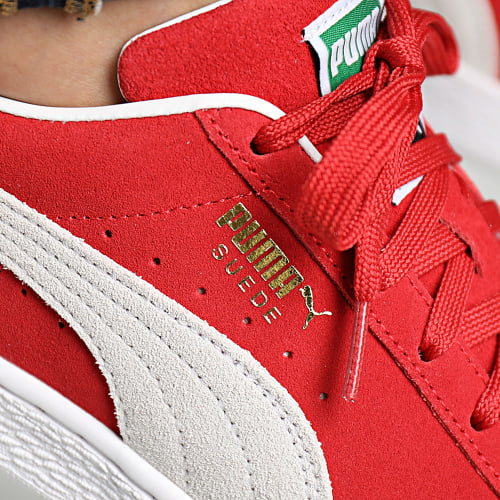 Baskets Suede Classic 374915 High Risk Red Puma White