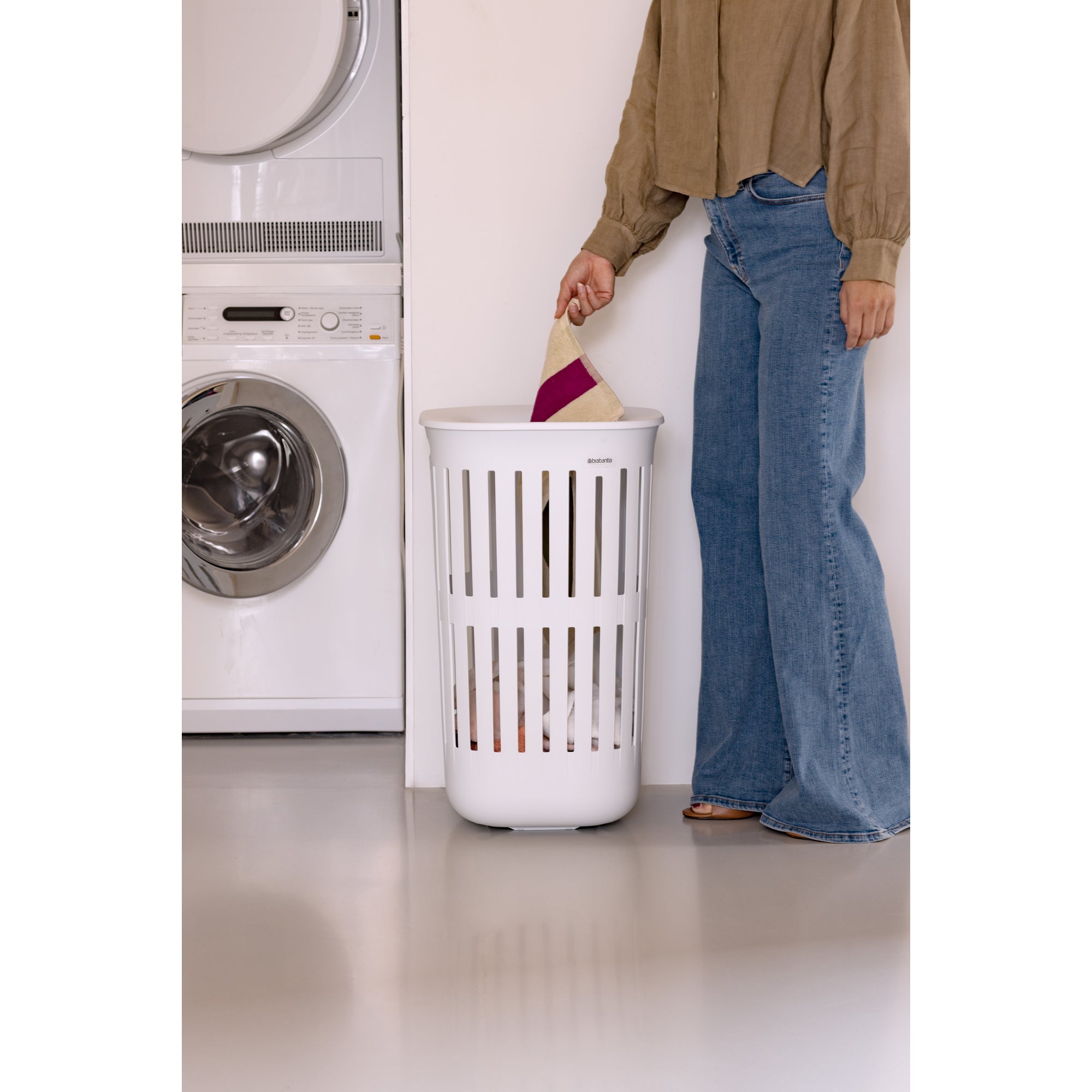 Brabantia Collect-It Wasmand 55L, set van 2
