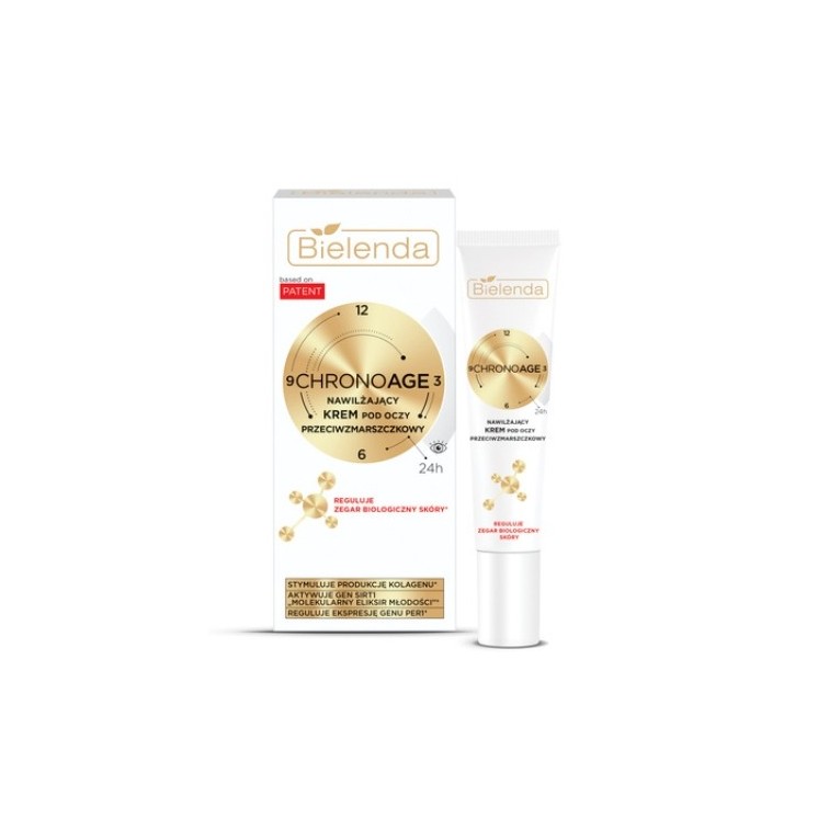 Bielenda Chrono Age 24H Feuchtigkeitsspendende Anti-Falten-Augencreme 15 ml