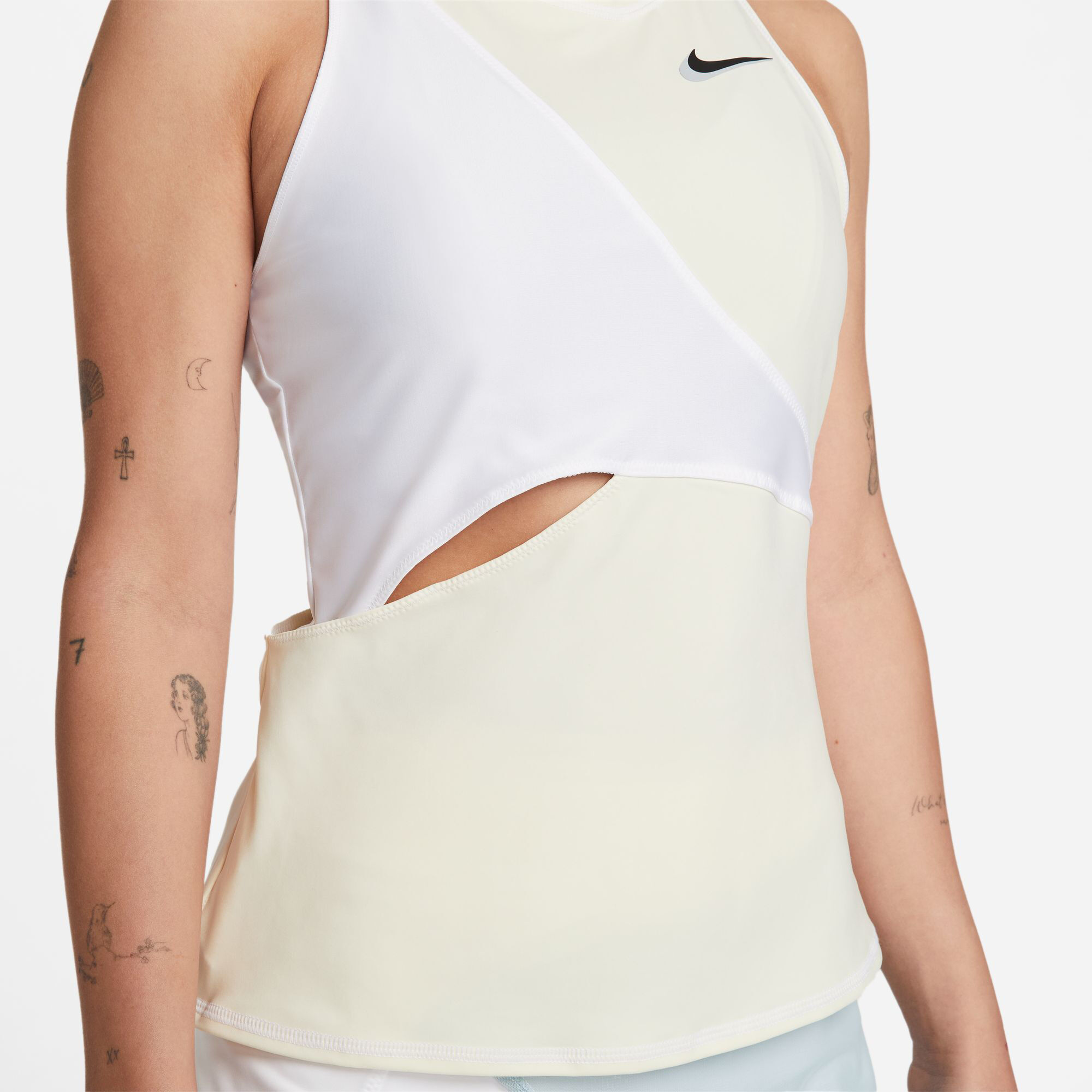Nike Court Dri-Fit Slam NT PS Débardeur Tank Top Femmes - Crème , Blanc