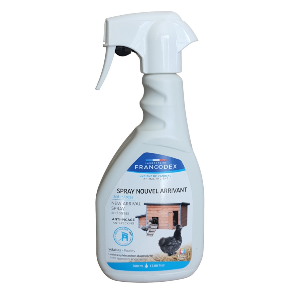 Spray nouvel arrivant volailles anti stress 500ml