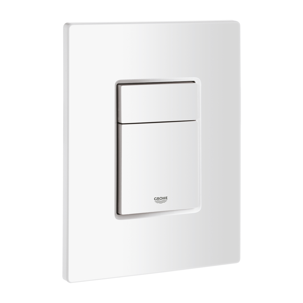 Grohe Skate Cosmopolitan WC bedieningsplaat DF 156x197mm verticaal/horizontaal wit