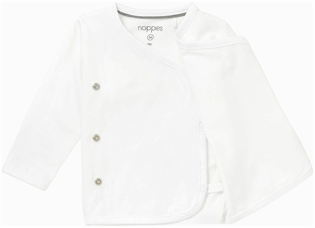Noppies Newborn Longsleeve Little - White