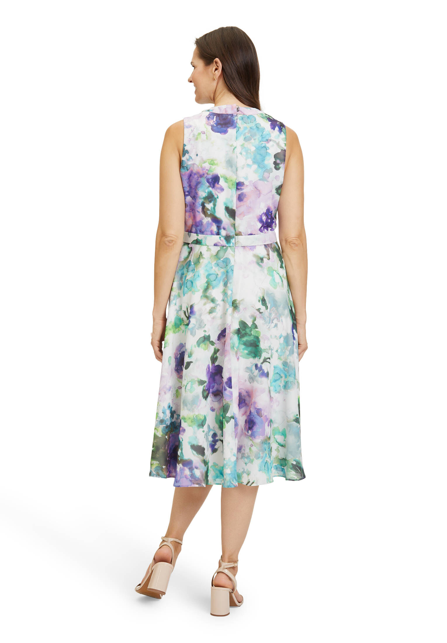 Vera Mont| Damen Chiffonkleid mit Print