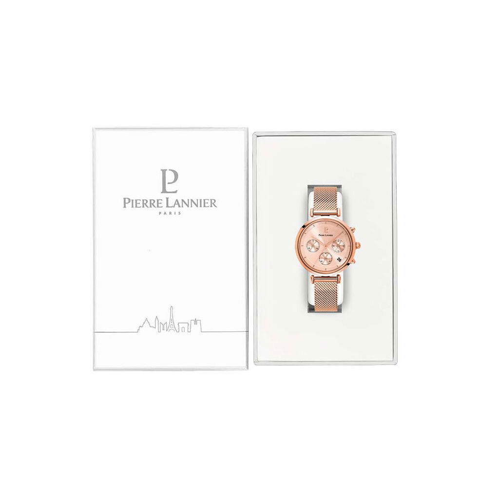 Montre Pierre Lannier Lutecia Rose