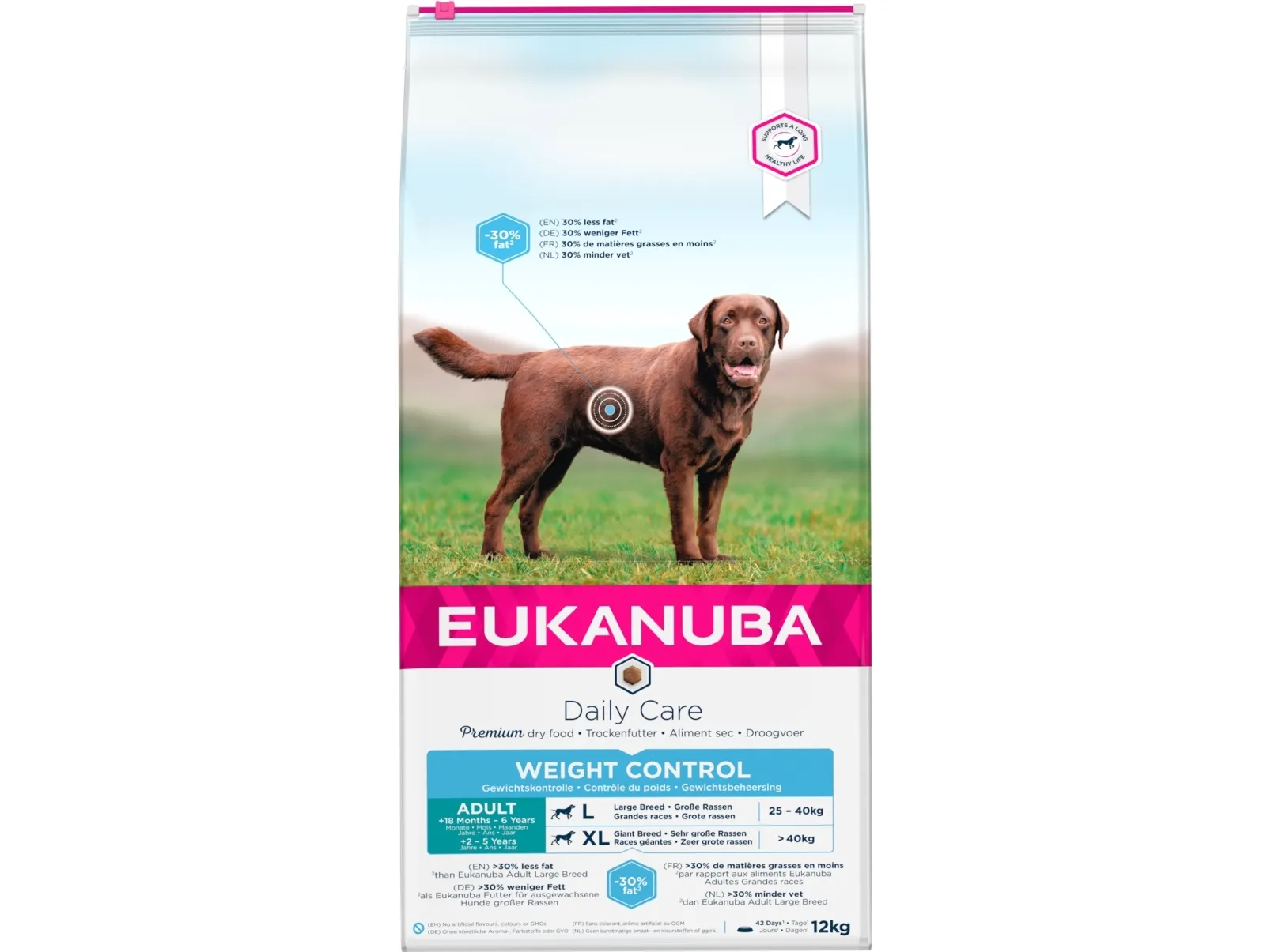 Eukanuba Euk DailyCare Adult Weight Control Large 12 kg