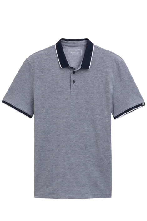 Tom Tailor blauwe heren polo