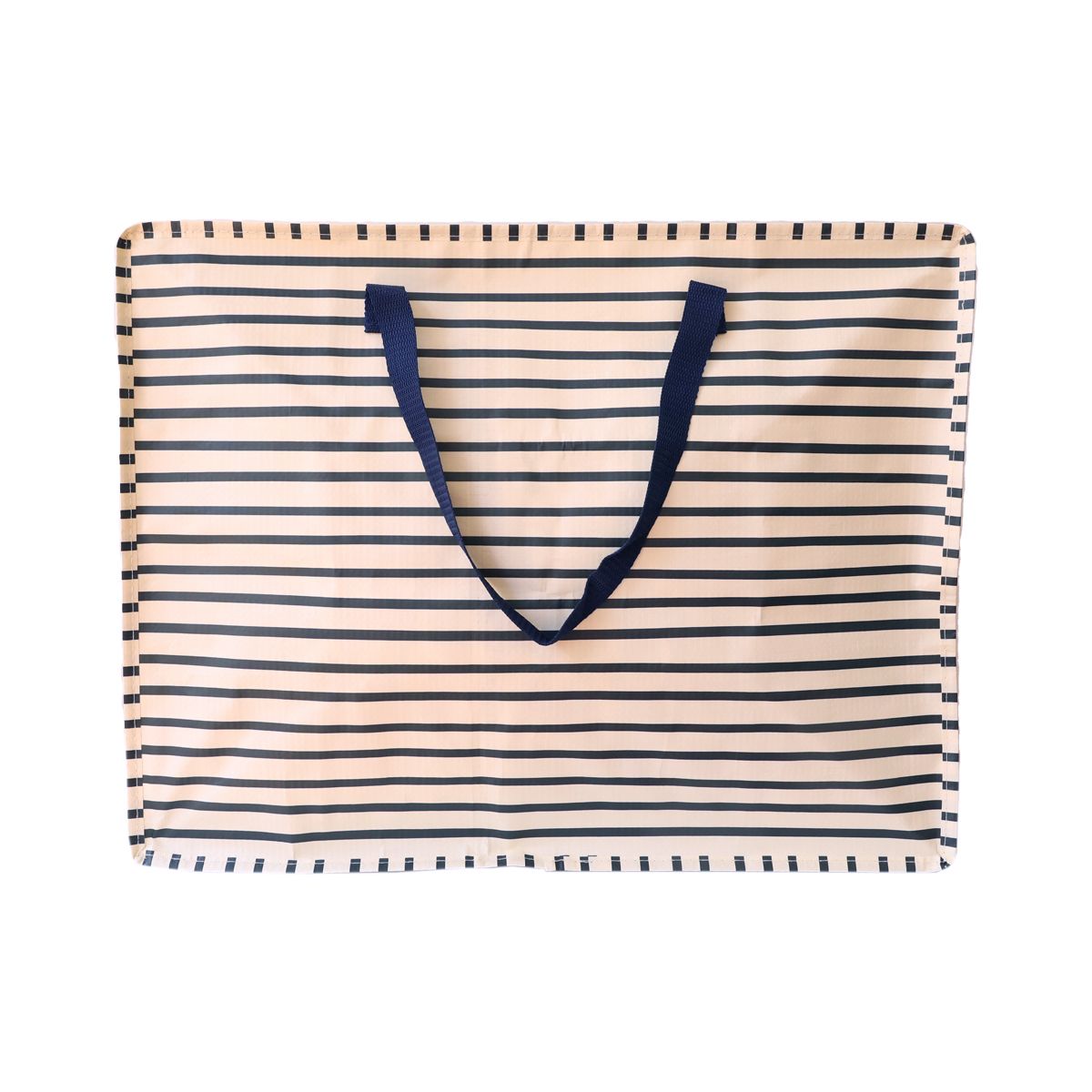 Sac de rangement à rayures bleu marine Petit toi