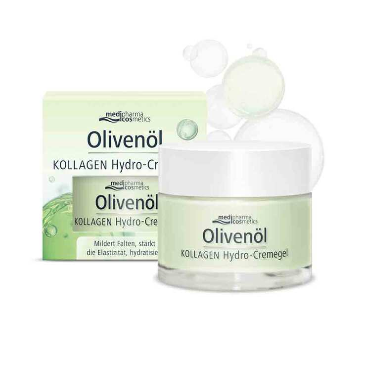 Olivenöl Kollagen Hydro-Cremegel, 50 ml