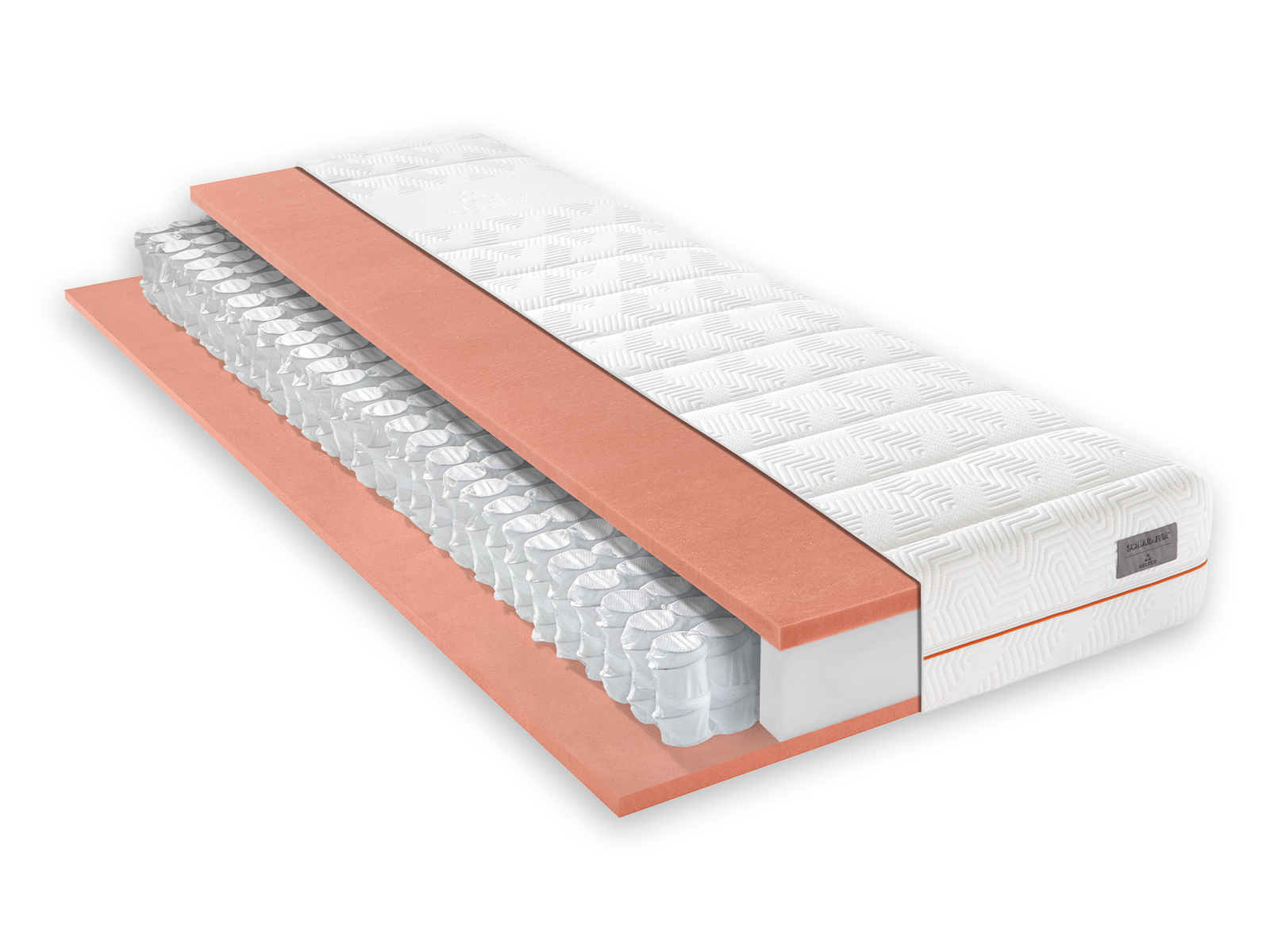 Schlaraffia Geltex Quantum Pure 200 TFK Matratze - 090x200cm