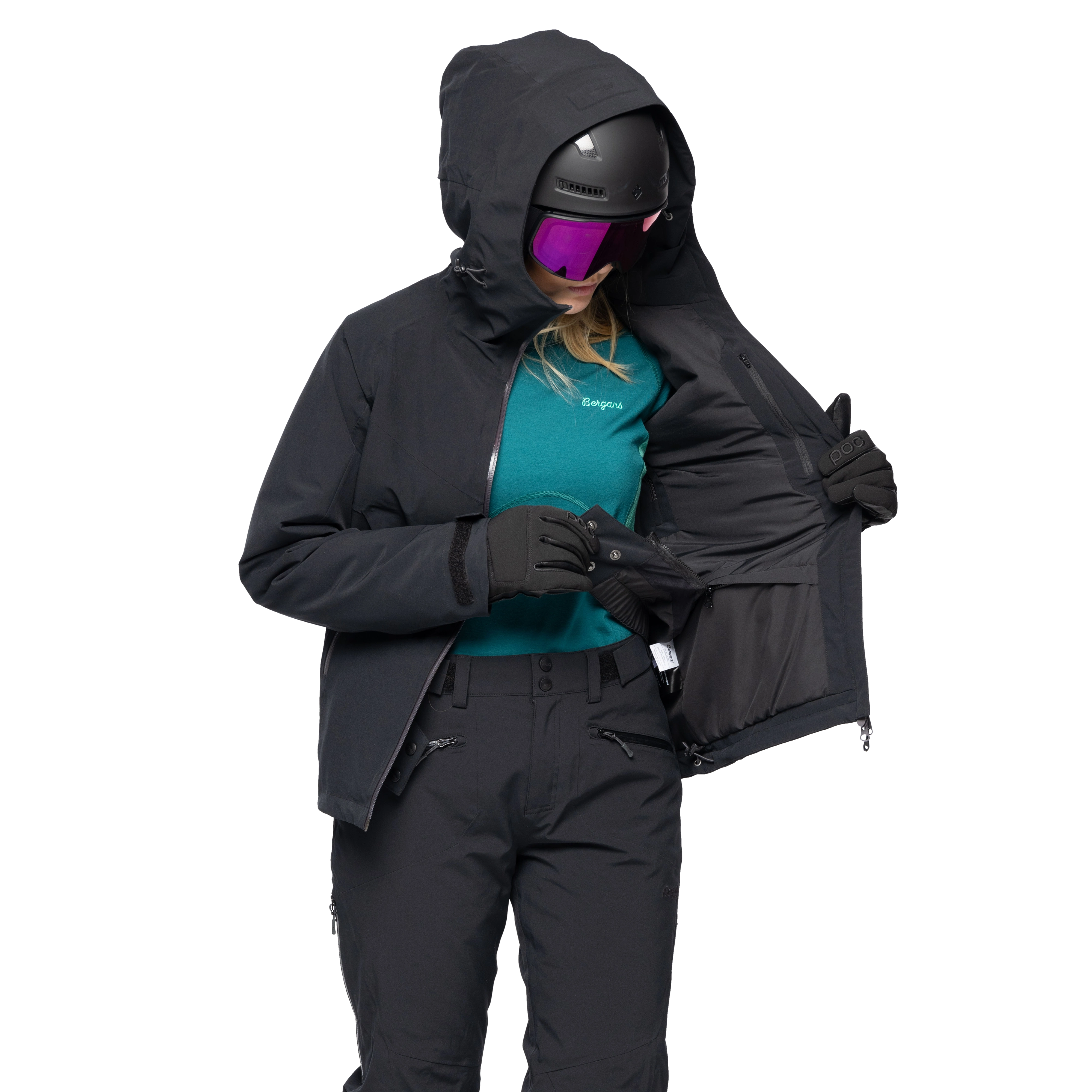 Oppdal Insulated W Jacket Black