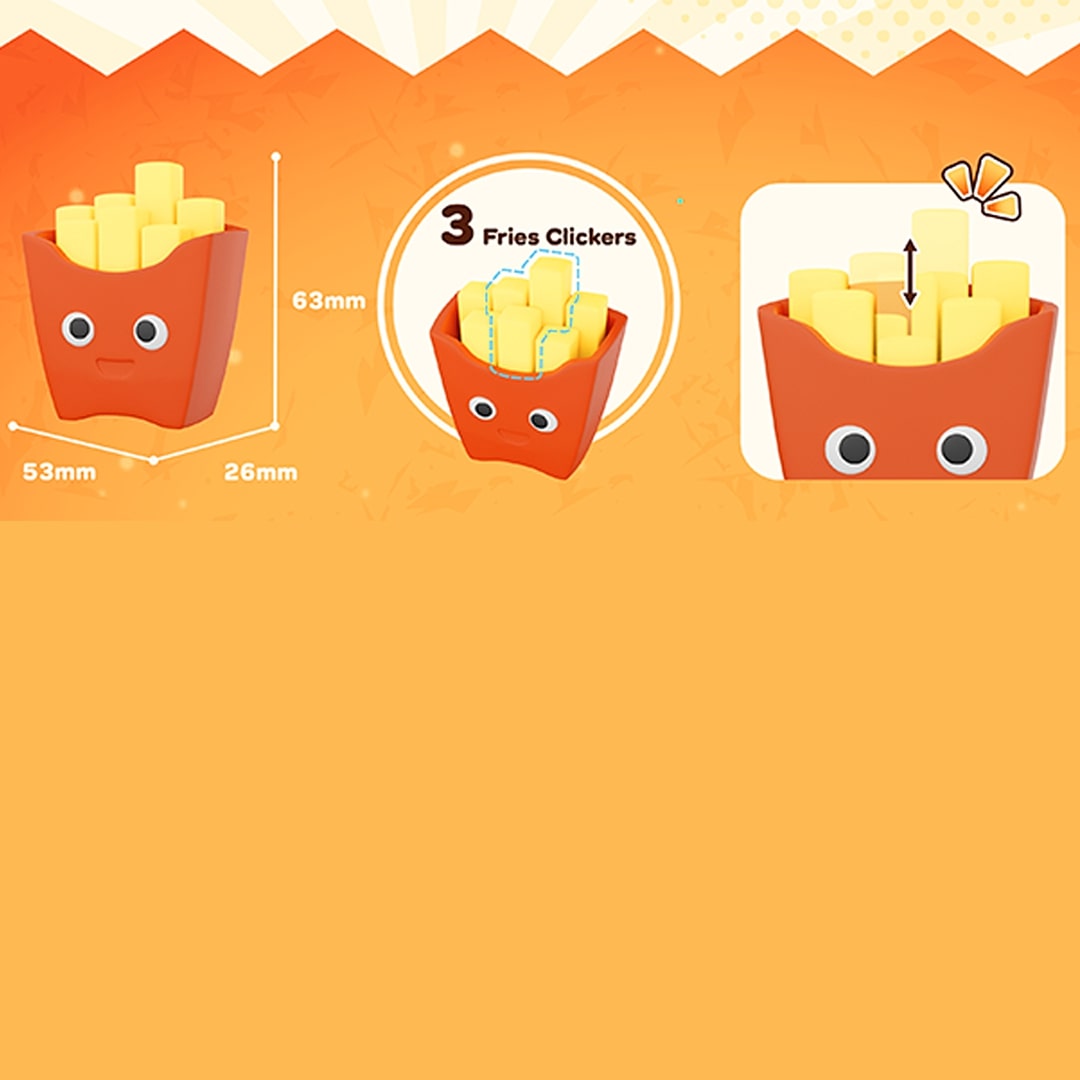 Fidget go friemelspeelgoed friet