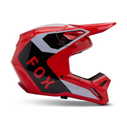 Casque cross Fox V1 LEAN 2025 - Rouge