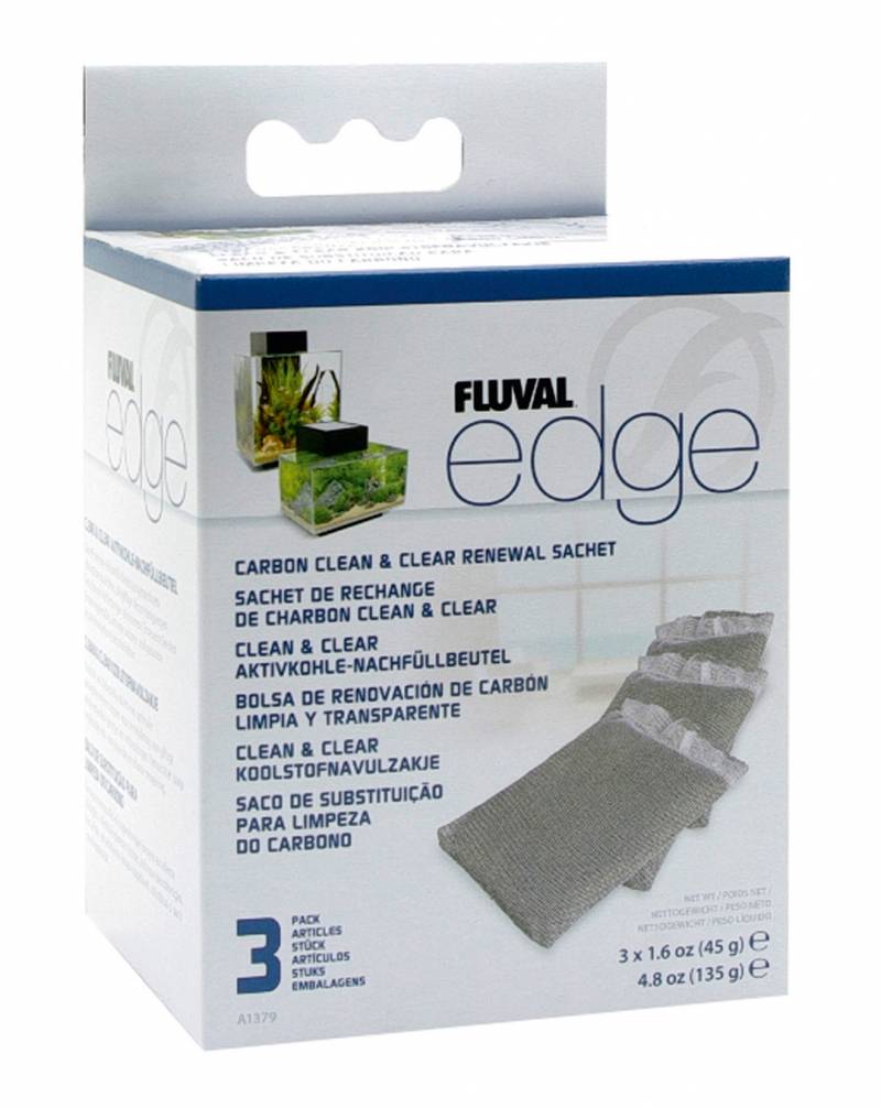 Fluval Edge Koolstoffilter | Koolstofnavulzakjes