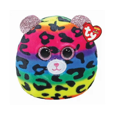 ty Dotty Leopard-Squish-A-Boo-Mini, 8 cm