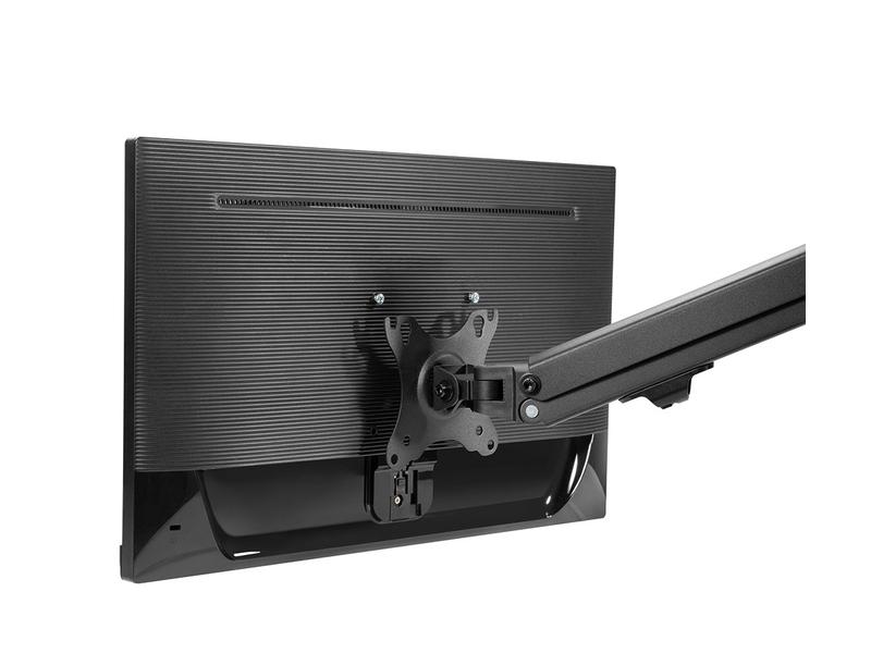 NEOMOUNTS Tischhalterung FPMA-D650 bis 7 kg – Schwarz Vollbewegliche Tischhalterung für Flachbildschirme bis zu 27 Zoll