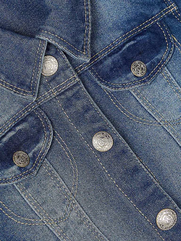 NAME IT Mädchen Jeansjacke  NKFSTAR blau