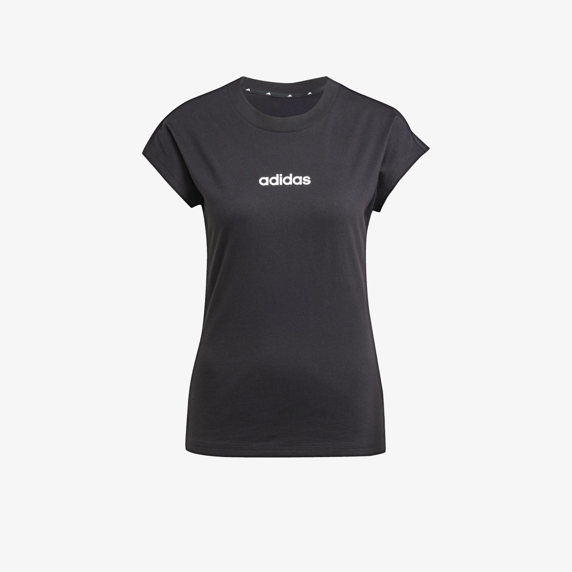 adidas Essentials Linear Cotton T-Shirt Damen T-Shirt