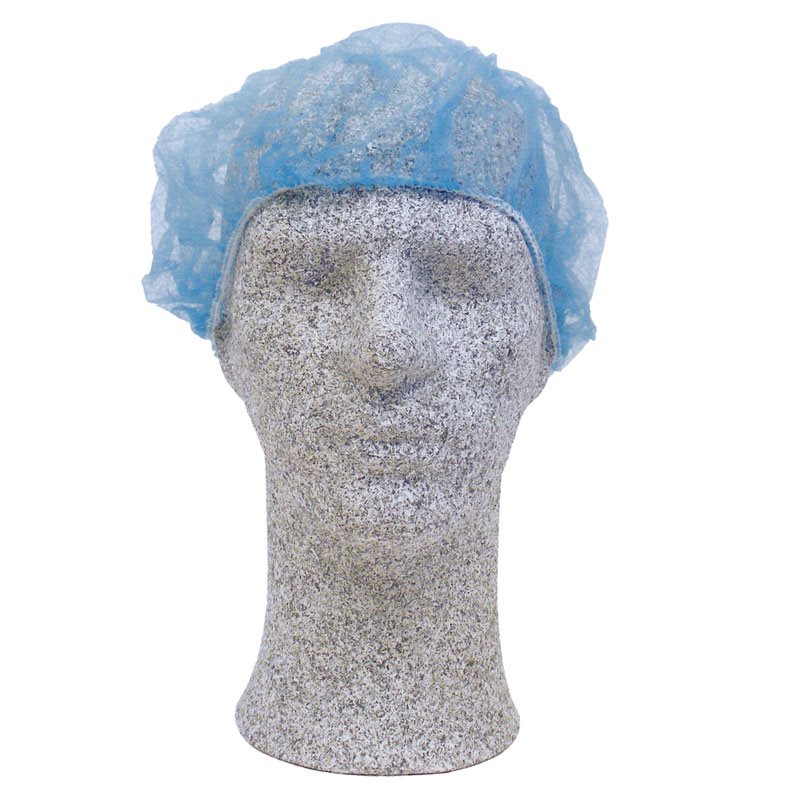 ZETDRESS Vlieshauben universal blau 100 Stk