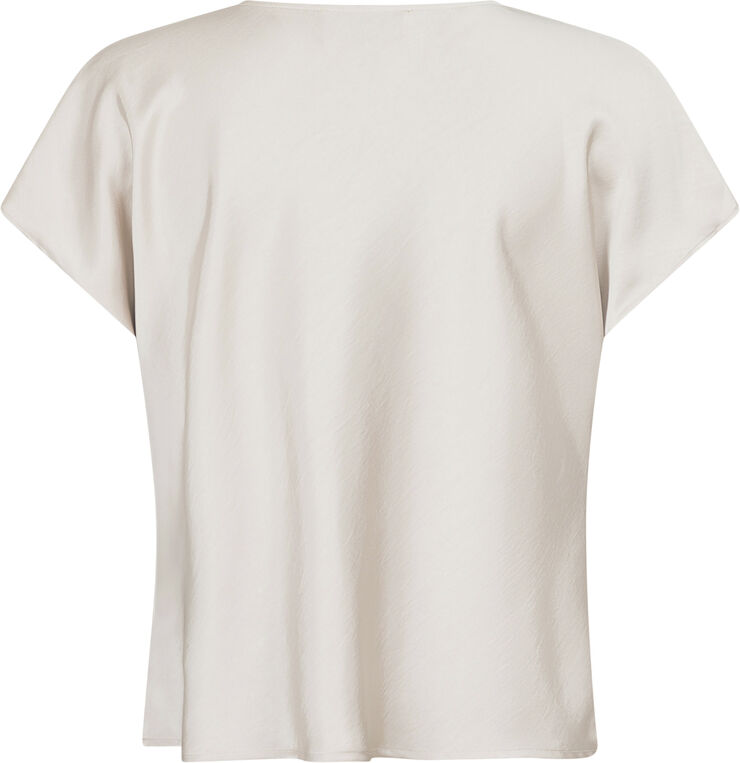 Neo Noir Annabeth Heavy Sateen Tee Champagne