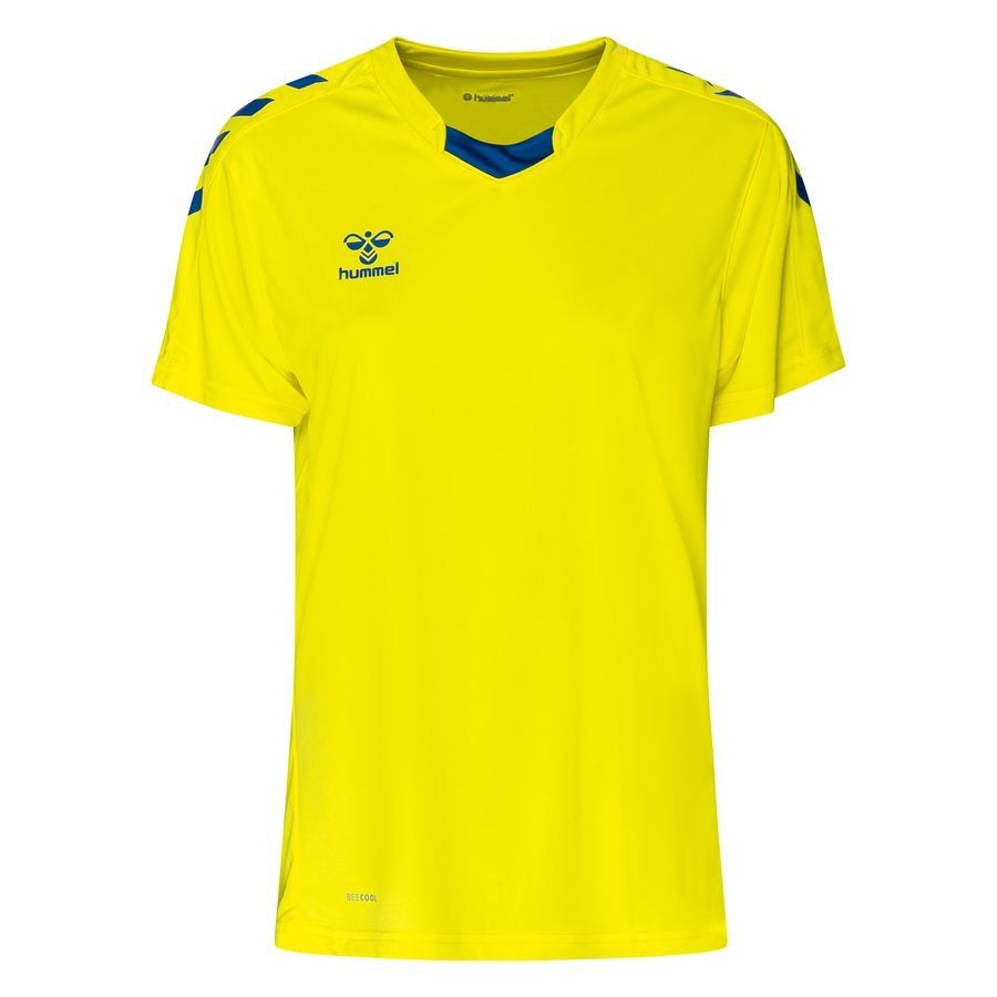 Hummel Maillot hmlCORE XK Poly - Jaune/Bleu Femme